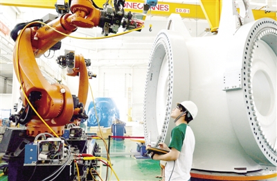 中国制造业由国际制造业产业链的低端向中高端转移